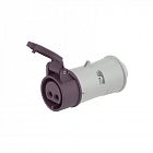 Розетка кабельная CS IP44 32А 2P 25В DKC CS024-032-02