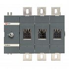 Рубильник 3п 1600А без рукоятки управления TwinBlock PROxima EKF tb-s-1600-3p