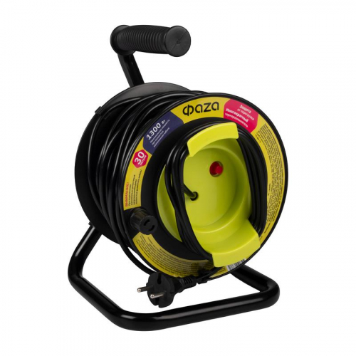 Удлинитель на катушке 1х30м CR-01-3000 ФАZА 5063761 фото 7