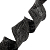 Оплетка кабельная XN-12 8-20мм черн. (уп.100м) Fortisflex 106105