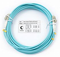 Шнур оптический FOP-50-LC-LC-5м duplex LC-LC 50/125мм OM3 5м LSZH Cabeus 7340c