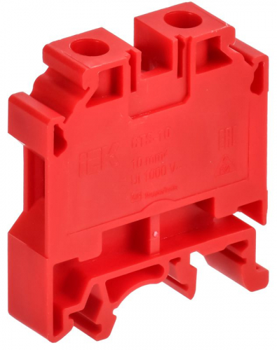 Клемма винтовая CTS 10кв.мм красн. ARMAFIX IEK AF-CT10-00-K04-010 фото 2
