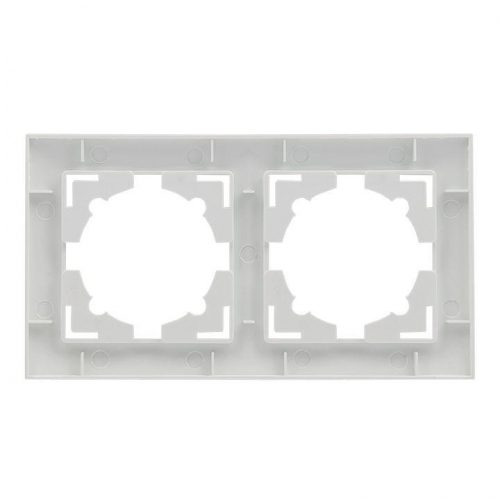Рамка 2-м Валенсия бел. PROxima EKF EWM-G-302-10 фото 4