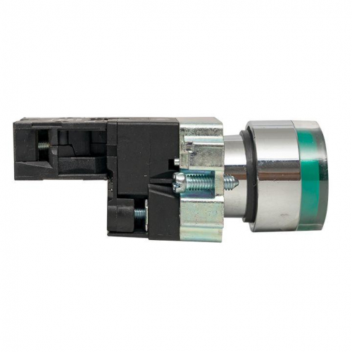 Кнопка BA31 с подсветкой 24В зел. NO PROxima EKF xb2-bw31-24 фото 3