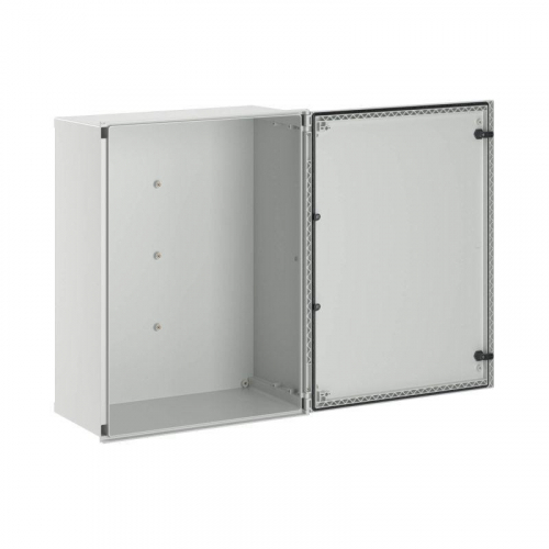 Шкаф цельный навесной из фибергласа без МП со сплошной дверью 800х600х300мм DKC CN50863 фото 2