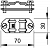 Вставка разделительная Rd8-10 /FL 30х40 233 A VA OBO 5336457