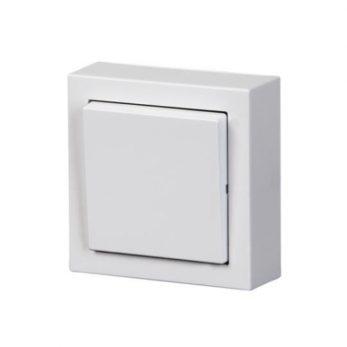 Переключатель 2-кл. ОП Impressivo 10А IP20 бел. ABB 2TKA00001601