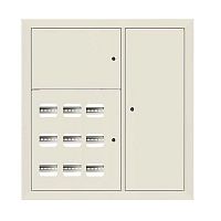 Щит этажный 9кв. RAL9002 3 окна в ряд по гориз. (1000х950х150) PROxima EKF mb29-v-9-ral9002-1