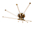 Светильник Vibe 32Вт IP20 потолочн. Freya FR6098CL-L58BZ