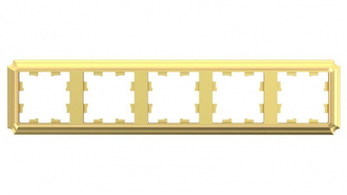 Рамка 5-м AtlasDesign Antique универс. зол. SE ATN101605