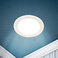 Светильник светодиодный LED 17-12-6K 12Вт 6500К встраив. круглый ЭРА Б0057440