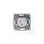 Розетка 1-м СП Glossa 16А IP20 250В с заземл. механизм платина SE GSL001243