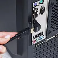 Переходник штекер HDMI - гнездо HDMI угловой Rexant 17-6805