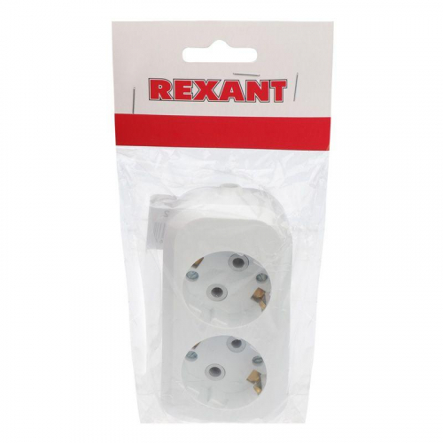 Колодка удлинителя 2-м с заземл. Rexant 11-8702 фото 4