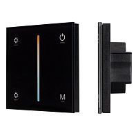 Панель сенсорная SMART-P21-MIX-G-IN 12-24В 4х3А 2.4G IP20 пластик черн. Arlight 033765