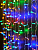 Гирлянда "Занавес" ICLLD300M-C 300LED RGB 3х3м 8 режимов IP20 SHLights 4690601052995