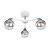 Светильник Jasper 60Вт E27х3 IP20 подвесной Freya FR5225PL-03W