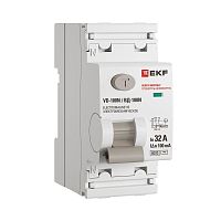Выключатель дифференциального тока 2п 32А 100мА тип AC 6кА ВД-100N электромех. PROxima EKF E1026M32100