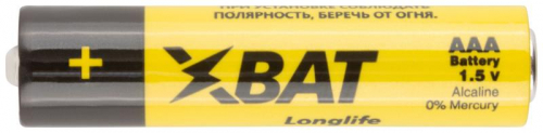 Батарейка щелочная 1.5В тип АAА (уп.4шт) ХВАТ LR03-4BPC фото 3