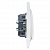 Выключатель 1-кл. СП Минск 10А IP20 бел. Basic EKF ERV10-021-10