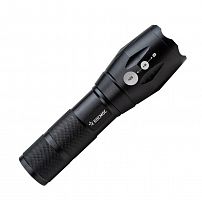 Фонарь Premium 5Вт Q5 LED питание 1х3.7В 18650 Li-on авиац. алюм. КОСМОС KosAL_5W