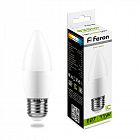 Лампа светодиодная LB-770 11Вт C37 свеча 4000К E27 230В FERON 25944