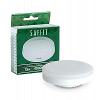 Лампа светодиодная SB15 15Вт 4000К GX53 230В SAFFIT 55192