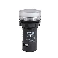 Лампа светодиодная OptiSignal Compact D22 С7-L-F1 бел. 110В AC/DC XB7EV01GP КЭАЗ 362153