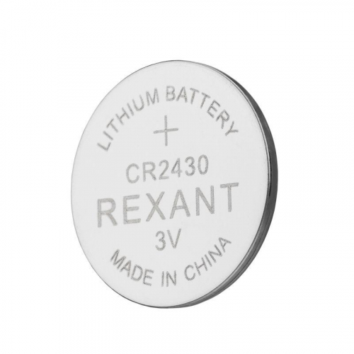 Элемент питания литиевый CR2430 3В (блист.5шт) Rexant 39-1109 фото 3
