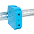 Колодка клеммная винтовая 95 UT син. EKF scr-ut-95-b