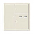 Щит этажный 2кв. слаботочка слева RAL9002 (1000х950х150) PROxima EKF mb29-v-2z-ral9002