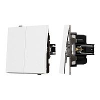 Выключатель непроходной 2-кл. SWT-TENDO-MK02-PL-WH 10А 230В механизм Arlight 054058