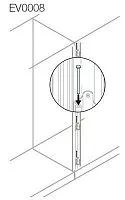 Набор шпилек для соед. шкафов (уп.8шт) ABB EV0008