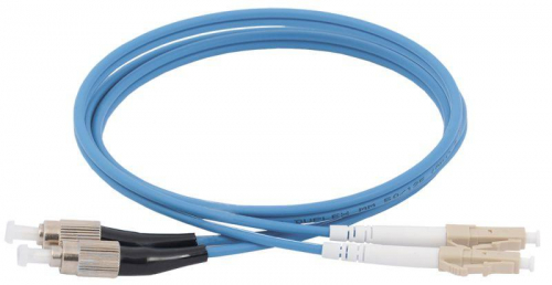 Патч-корд оптический коммутационный соединительный для многомодового кабеля (MM); 50/125 (OM4); FC/UPC-LC/UPC (Duplex) (дл.50м) ITK FPC5004-FCU-LCU-C2L-50M