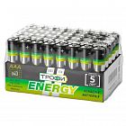 Элемент питания алкалиновый AAA/LR03 LR03-40 bulk Eco (уп.40шт) Трофи Б0027812