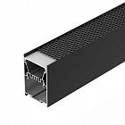 Профиль LINE-5075-HONEYCOMB-2000 BLACK L2000 алюм. Arlight 044874