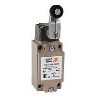 Выключатель концевой OptiLiS D4B-4111N рычаг метал. с роликом пластик. EN 50041 XCKJ10511H29 КЭАЗ 378688
