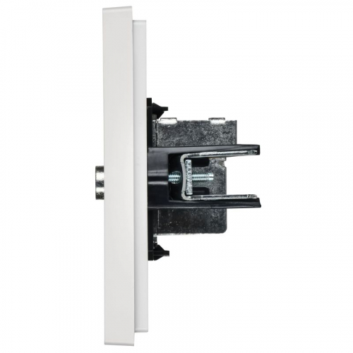 Розетка TV проходная FORTE&PIANO FP229 бел. IEK FP-A10-P-K01 фото 4