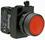 Кнопка нажимная круглая CP101DК (2НО) красн. EMAS CP101DK