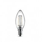 Лампа светодиодная LEDClassic 4-40Вт B35 E14 830 CL ND PHILIPS 929001975513