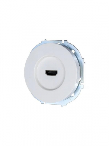 Розетка HDMI 1-м СП OSEN белая LEZARD 743-0288-203 фото 2