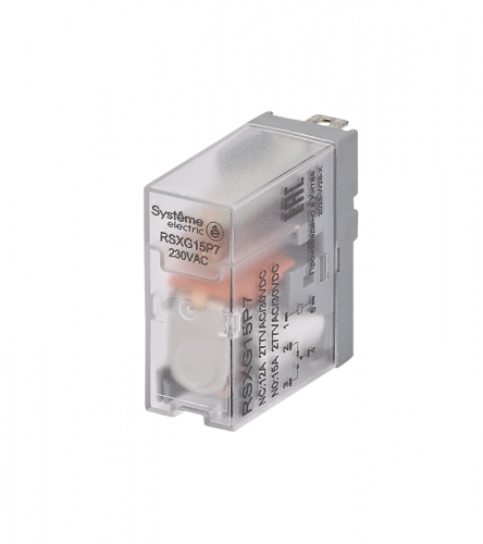 Реле 12А 1перекл. 230В AC SE RSXG15P7