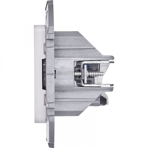 Розетка компьютерная 2-м Inspiria RJ45 кат.6 UTP механизм бел. IEK 673840 фото 6