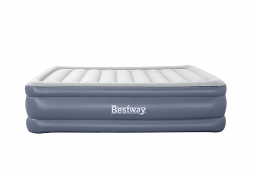 Кровать надувная 152х203х51см+встр. насос 220В (6713I) Bestway 6941607326428 фото 2