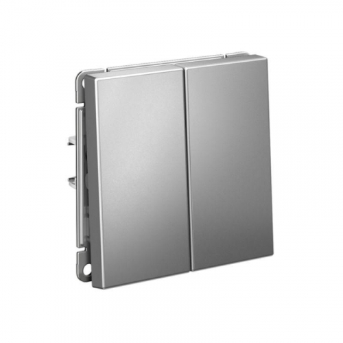 Выключатель 2-кл. ArtGallery (сх. 5) 10AX механизм сталь SE GAL000951 фото 6