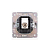 Розетка СП STRONG MIELE TV жемчуг Kranz KR-78-0723-4