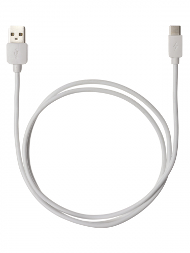 Дата-кабель, ДК 5, USB - USB Type-C, 1 м, белый, TDM фото 2