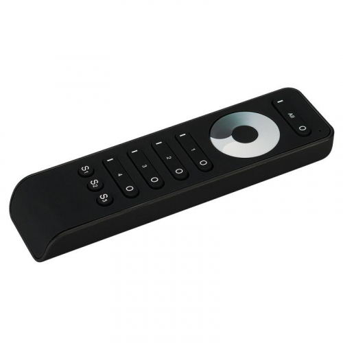 Пульт SMART-R33-DIM 4 зоны 2.4G IP20 пластик черн. Arlight 025030