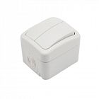 Выключатель 2-кл. ОП Mini OG IP54 бел. Kranz KR-78-0602