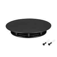 Крепление MOONLIGHT-BASE-ROUND-D18-M метал. черн. Arlight 045693